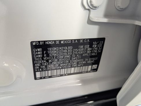 Used 2024 Honda HR-V EX-L image 30