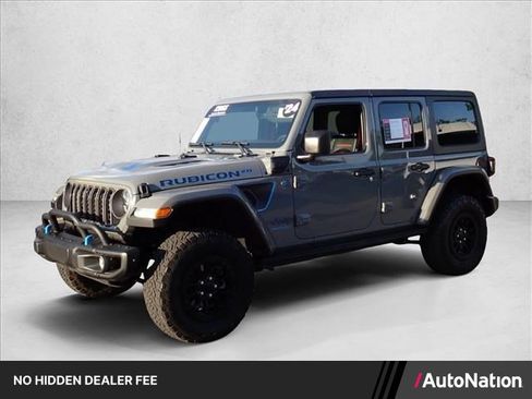 Used 2023 Jeep Wrangler Unlimited Rubicon 4xe AWD/4WD image 1