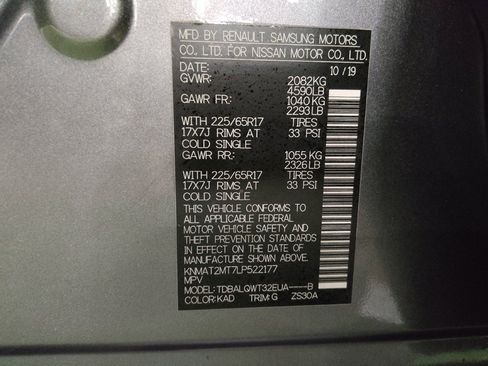 Used 2020 Nissan Rogue SV FWD image 33