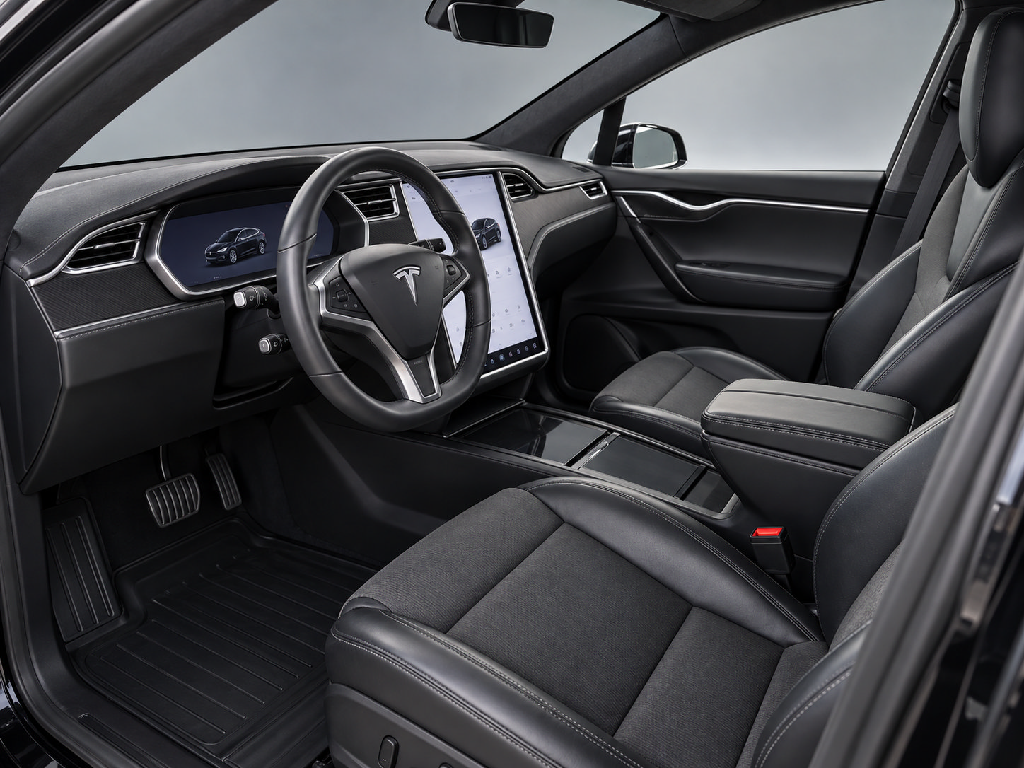 Used 2018 Tesla Model X 75D AWD/4WD image 4