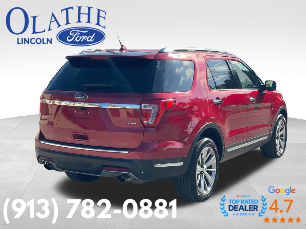 Used 2018 Ford Explorer Limited w/ Equipment Group 301A AWD/4WD image 5
