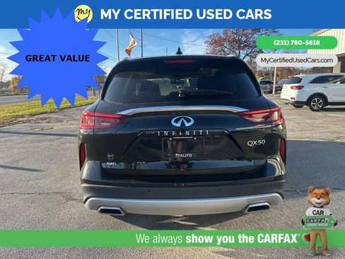Used 2022 INFINITI QX50 Sensory image 6
