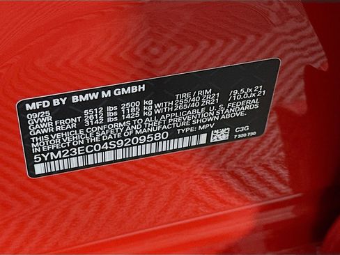 New 2025 BMW X4 M w/ Competition Package image 24