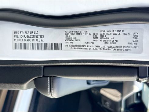 New 2026 Jeep Grand Cherokee Laredo RWD image 36