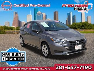 Certified 2025 Nissan Versa S w/ Trunk Package FWD 360° Tour