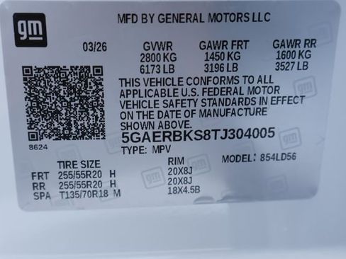 New 2026 Buick Enclave Sport Touring w/ Power Package FWD image 30