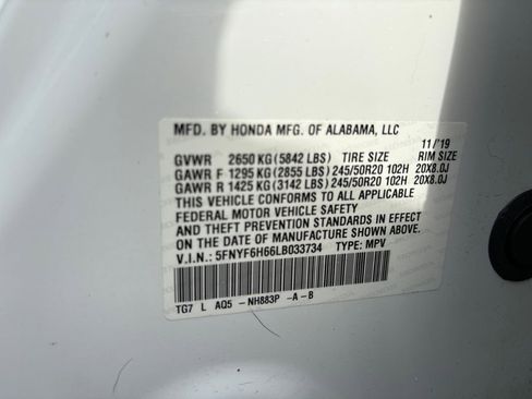 Used 2020 Honda Pilot Touring image 29