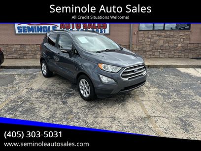 Used 2019 Ford EcoSport SE w/ SE Convenience Package
