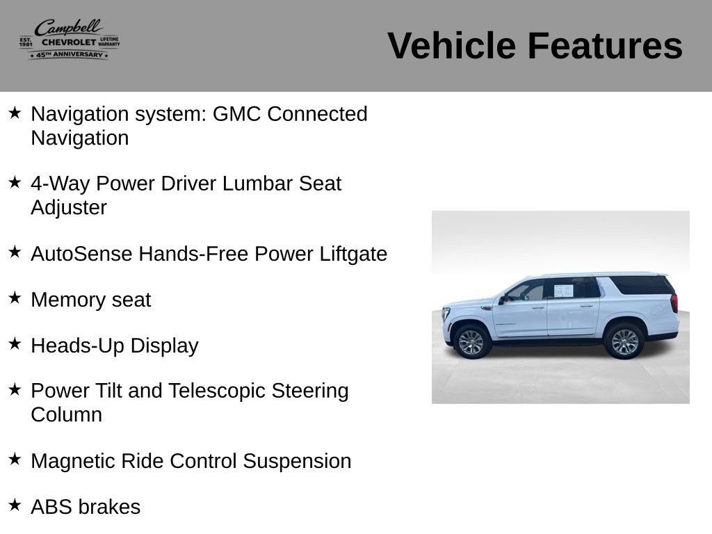 Used 2025 GMC Yukon XL Denali AWD/4WD image 16