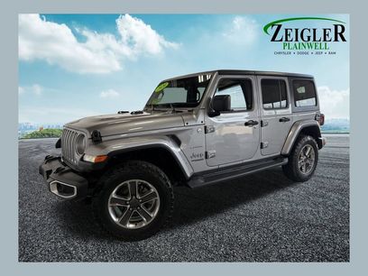 Used 2020 Jeep Wrangler Unlimited Sahara w/ Uconnect 4C Nav & Sound Group