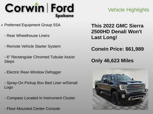 Used 2022 GMC Sierra 2500 Denali w/ Denali Black Diamond Edition image 12