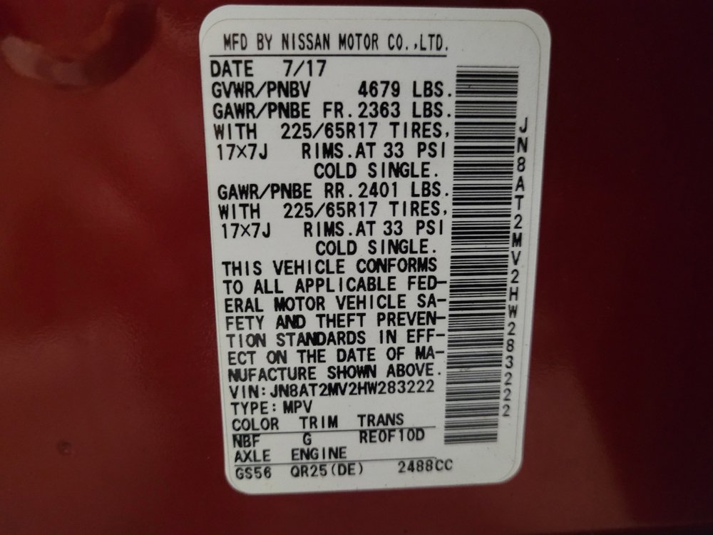 Used 2017 Nissan Rogue S AWD/4WD image 33
