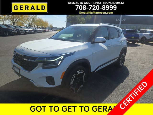 Certified 2025 Kia Seltos SX w/ SX Sunroof Package AWD/4WD image 1