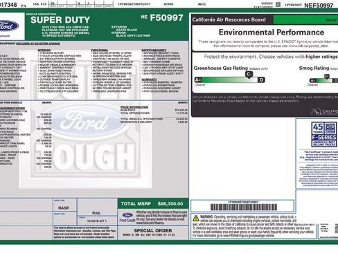 Certified 2022 Ford F350 Platinum w/ FX4 Off-Road Package AWD/4WD image 3