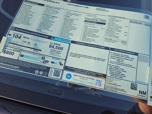 New 2026 Chevrolet Blazer EV LT image 18