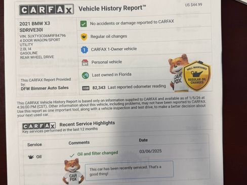 Used 2021 BMW X3 sDrive30i w/ Convenience Package image 19