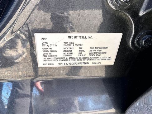 Used 2021 Tesla Model Y Performance image 37