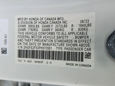 Used 2023 Honda Civic Sport image 26