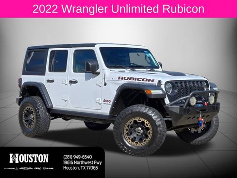 Used 2022 Jeep Wrangler Unlimited Rubicon w/ LED Lighting Group AWD/4WD image 1
