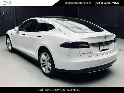 Used 2015 Tesla Model S 85D AWD/4WD image 4