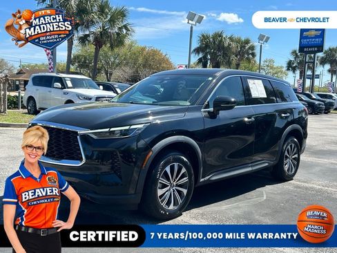 Used 2022 INFINITI QX60 Pure w/ Cargo Package image 1