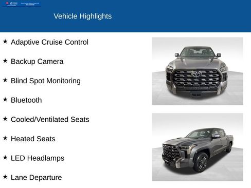 Used 2024 Toyota Tundra Platinum AWD/4WD image 2