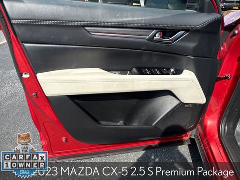 Used 2023 MAZDA CX-5 AWD 2.5 S w/ Premium Package image 12