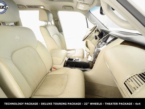 Used 2012 INFINITI QX56 4WD w/ Deluxe Touring Pkg image 11