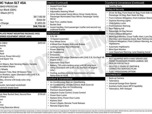 Used 2023 GMC Yukon SLT AWD/4WD image 35