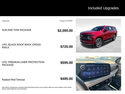 Certified 2026 Chevrolet Tahoe High Country w/ Sun And Tow Package AWD/4WD image 7