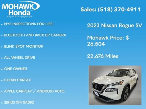 Used 2023 Nissan Rogue SV AWD/4WD image 7