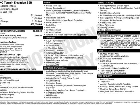 New 2026 GMC Terrain Elevation w/ Elevation Premium Package image 9