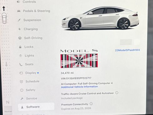 Used 2023 Tesla Model S Plaid AWD/4WD image 10