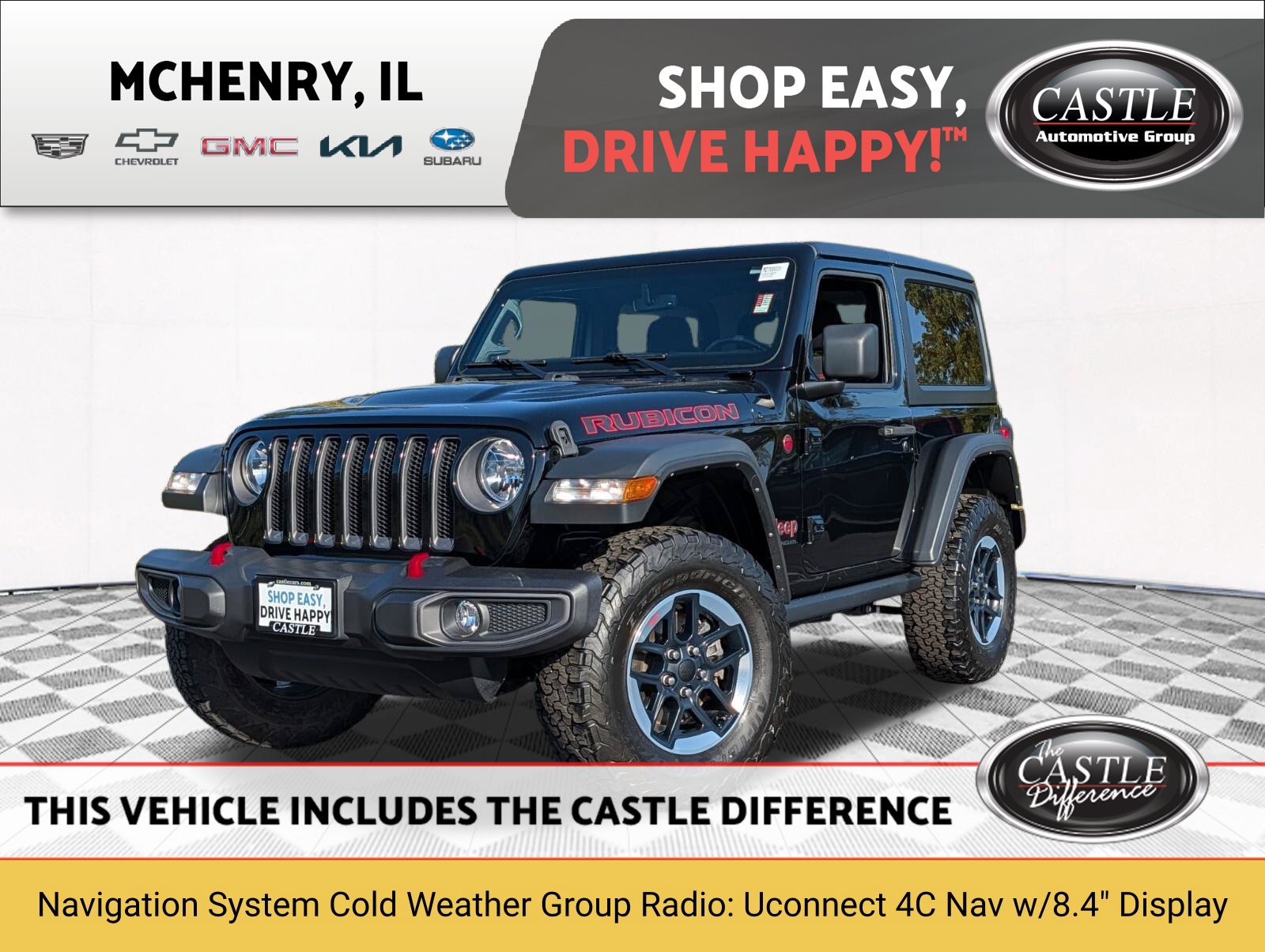 Used 2022 Jeep Wrangler Rubicon w/ Cold Weather Group AWD/4WD image 1