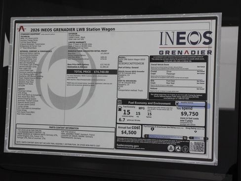 New 2026 INEOS Grenadier AWD/4WD image 22