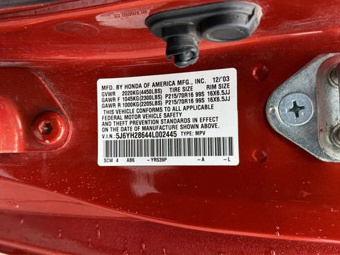 Used 2004 Honda Element EX image 21