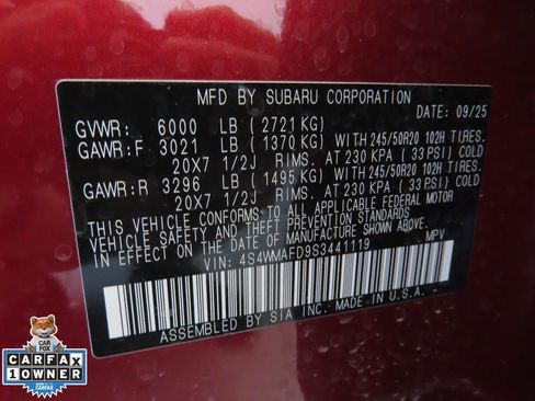 Certified 2025 Subaru Ascent Onyx Edition image 31