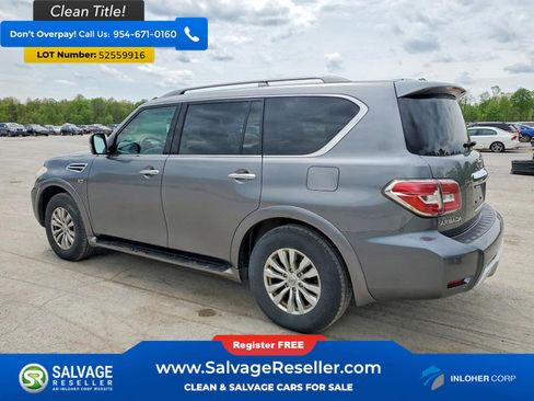 Used 2017 Nissan Armada SV w/ Driver Package AWD/4WD image 3