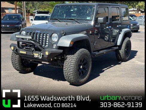 Used 2016 Jeep Wrangler Unlimited Sport w/ Quick Order Package 24S AWD/4WD image 1