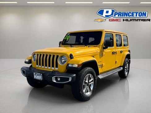 Used 2020 Jeep Wrangler Unlimited Sahara w/ Uconnect 4C Nav & Sound Group image 3