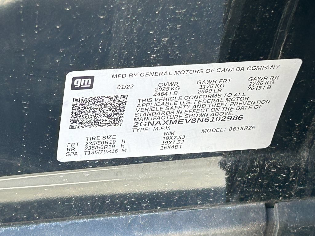 Used 2022 Chevrolet Equinox RS FWD image 35