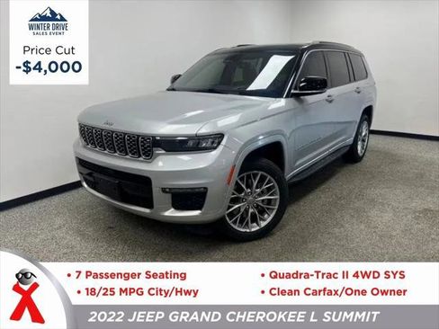 Certified 2022 Jeep Grand Cherokee L Summit w/ Advanced Protech Group IV image 1