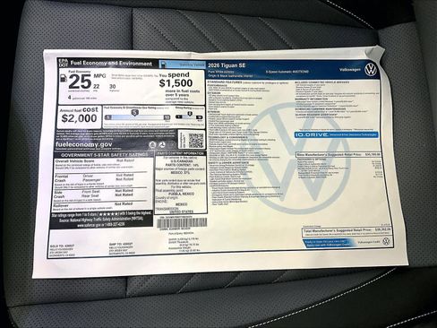 New 2026 Volkswagen Tiguan SE image 34