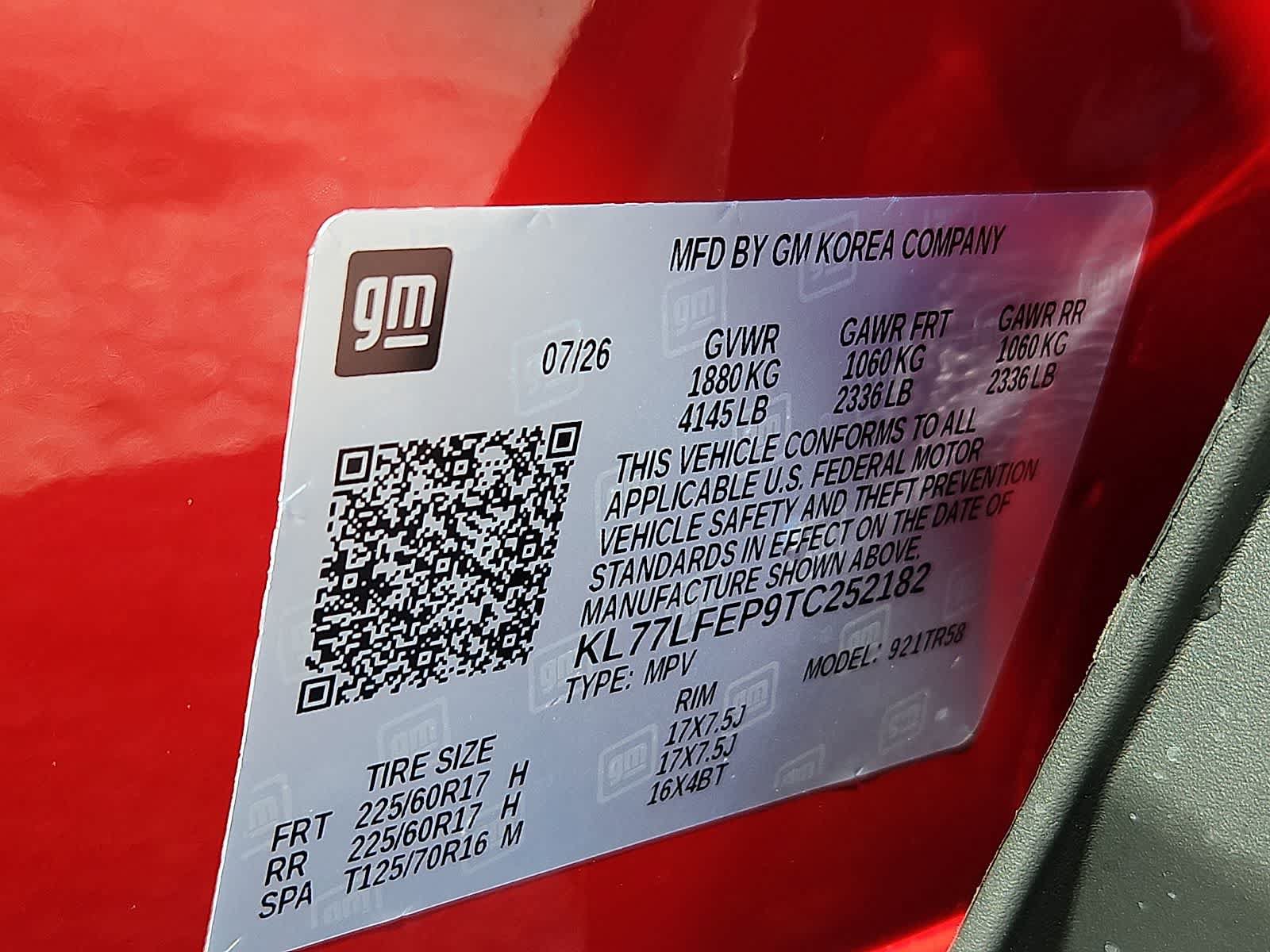 New 2026 Chevrolet Trax LS w/ LS Convenience Package FWD image 21
