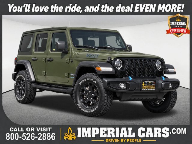 Used 2023 Jeep Wrangler Unlimited w/ 8.4" Radio Group AWD/4WD image 1