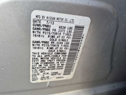 Used 2013 Nissan Rogue S AWD/4WD image 26