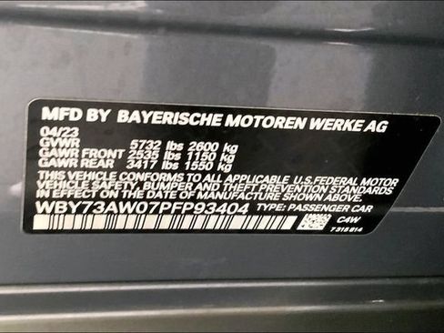 Used 2023 BMW i4 eDrive40 w/ Premium Package RWD image 13