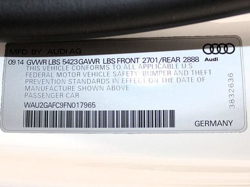 Used 2015 Audi A7 3.0T Prestige w/ Prestige Package AWD/4WD image 28
