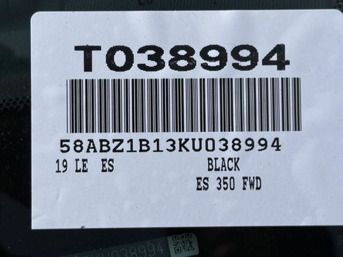 Used 2019 Lexus ES 350 F Sport w/ Accessory Package 2 image 52