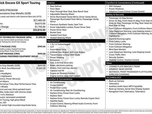 New 2026 Buick Encore GX Sport Touring w/ Advanced Technology Package FWD image 4